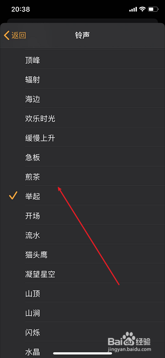 苹果手机iPhone怎么设置闹钟铃声