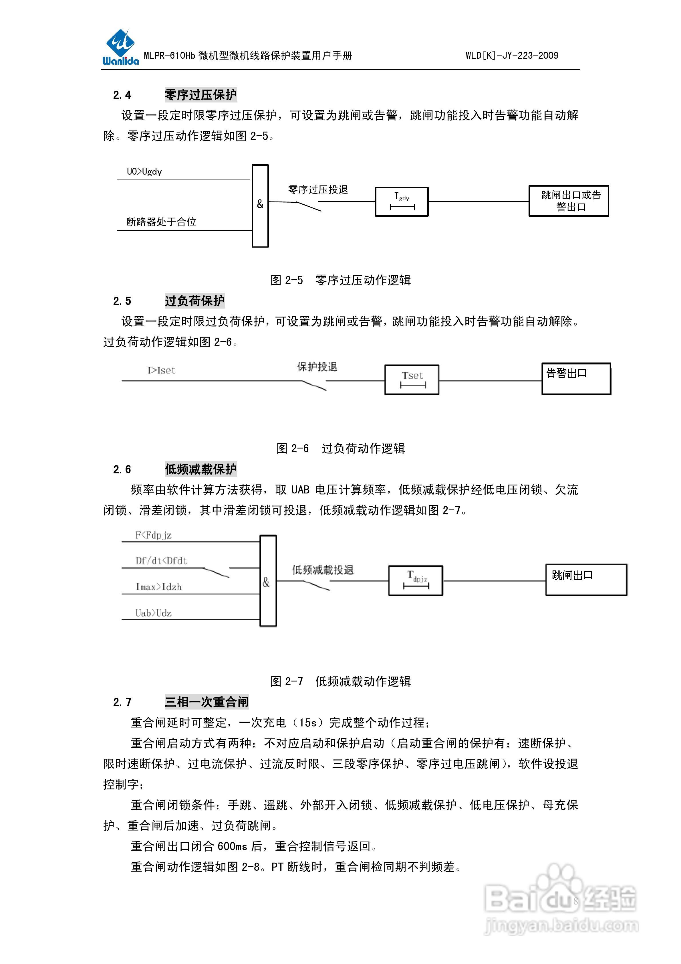 MLPR-610Hb微机型线路保护测控装置用户手册:[1]