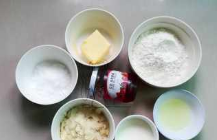 杏仁果酱饼干