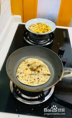 无烤箱版梅干菜锅盔