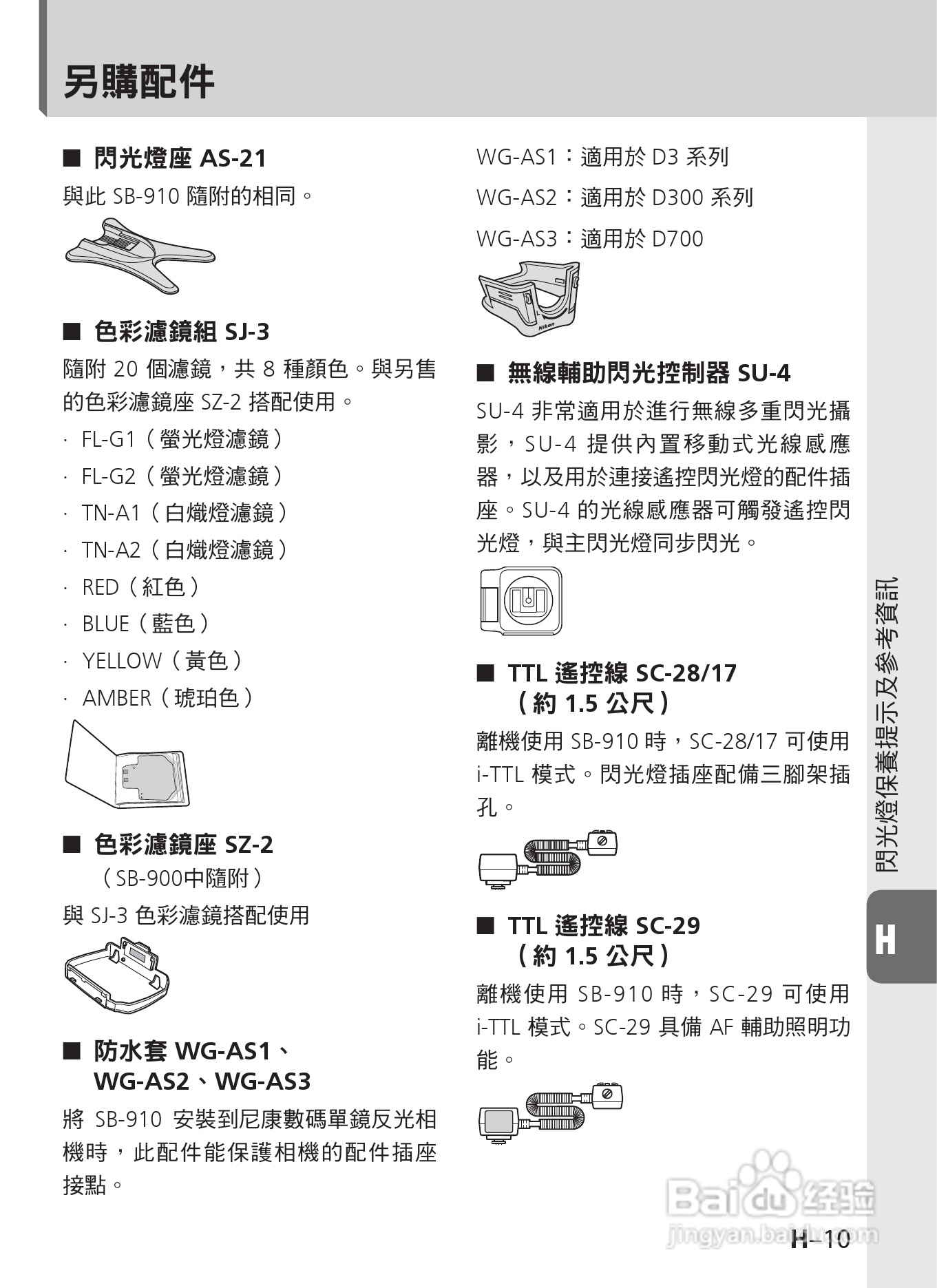 尼康 SB-910数码相机说明书:[13]