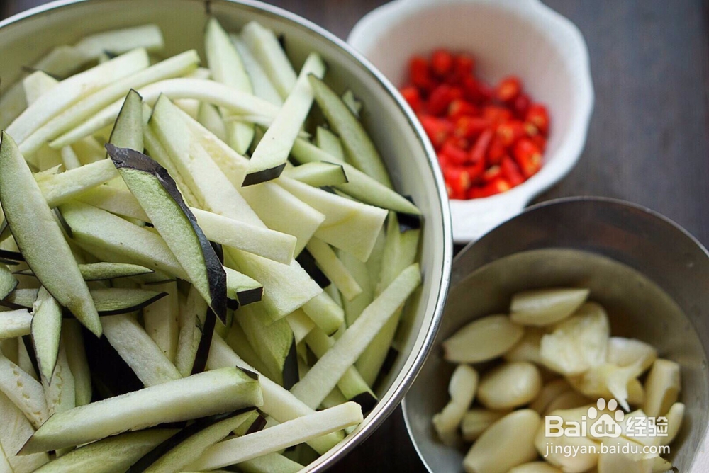 家常菜之辣炒茄丝