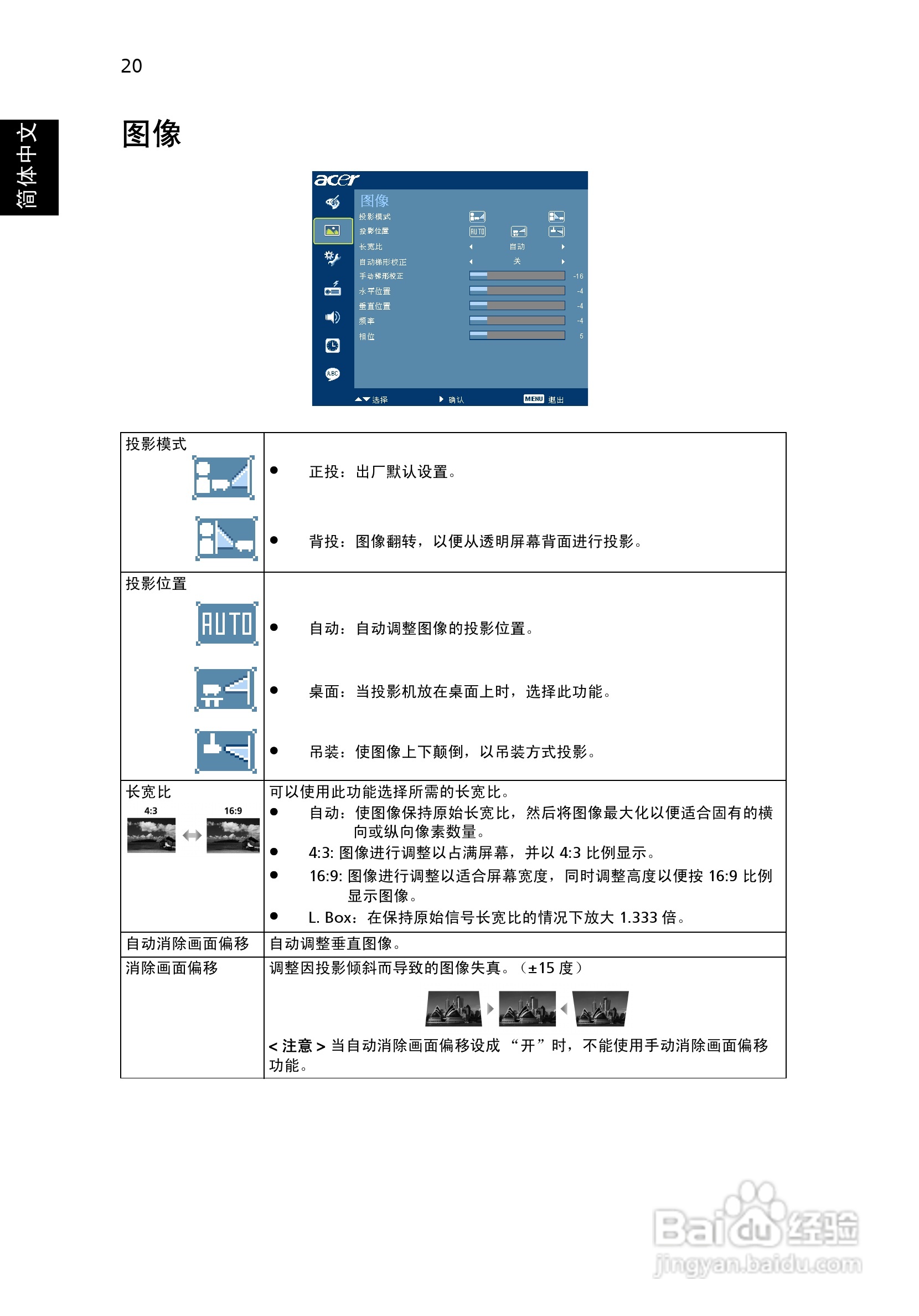 宏基H7530投影使用说明书:[4]
