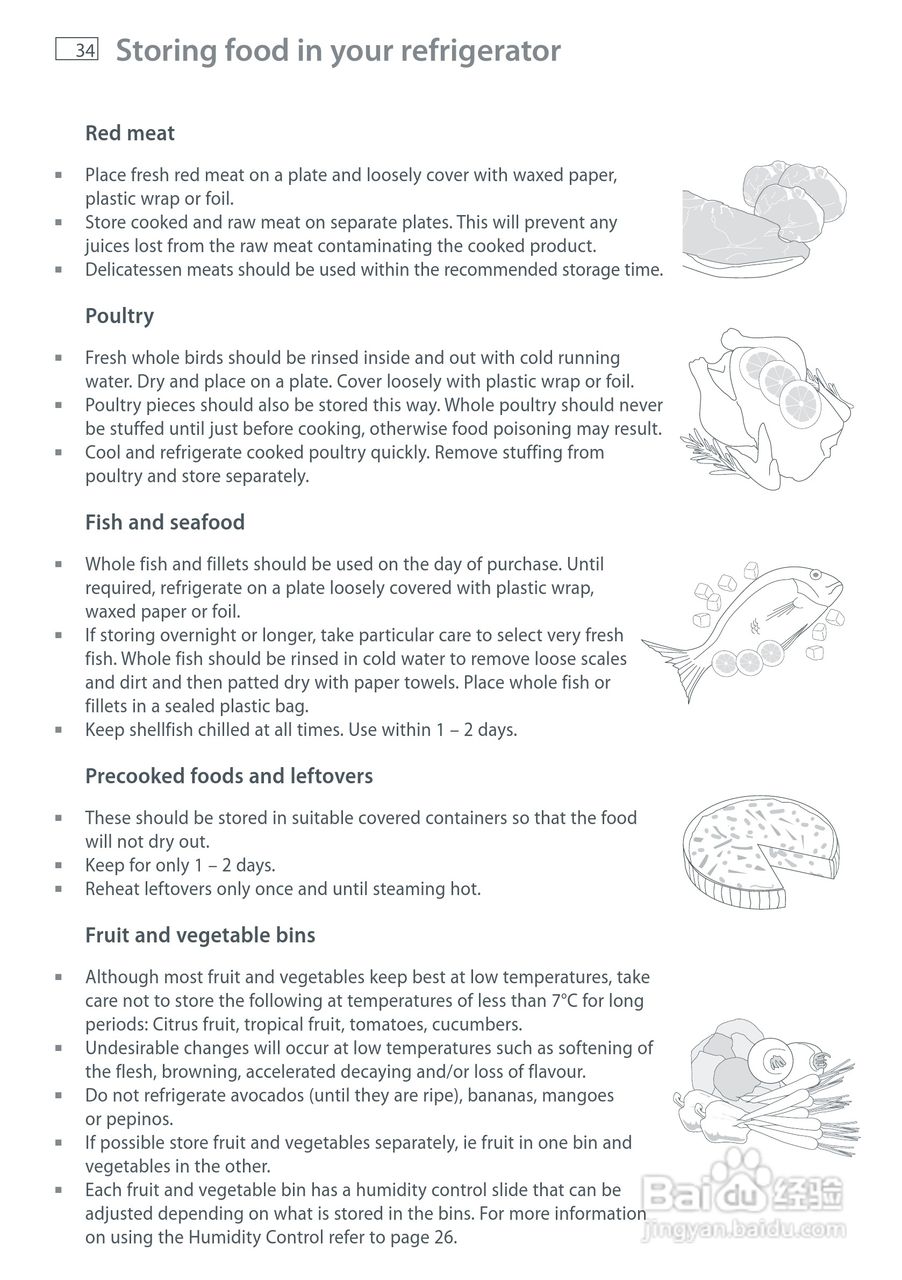 斐雪派克E442BRXFDU2冰箱说明书:[4]