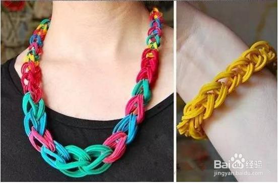 橡皮筋可以有N种玩法，盘点下DIY造型！