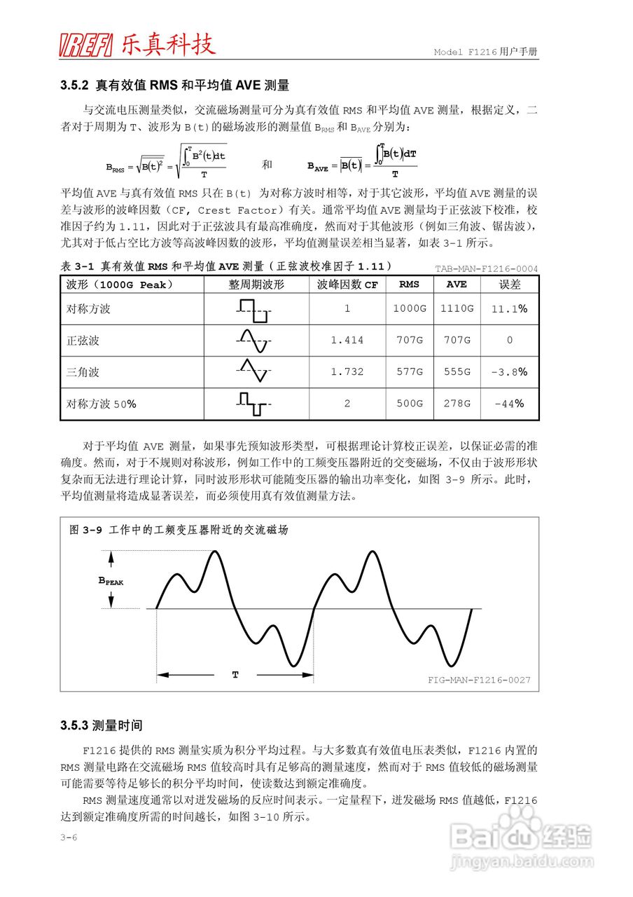 F1216程控高斯/毫特斯拉计用户手册:[4]