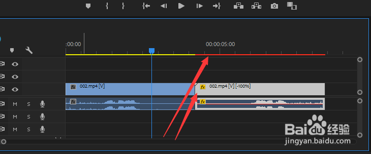 使用Pr软件将视频片段进行倒放编辑视频倒放