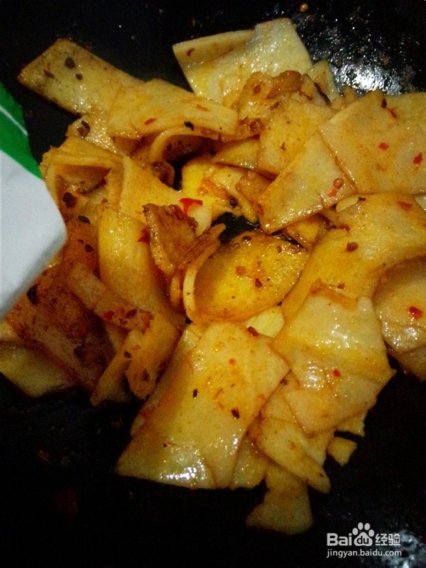 辣炒面皮制作方法