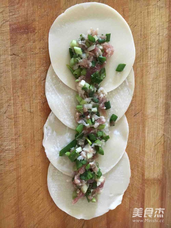 玫瑰饺子的做法