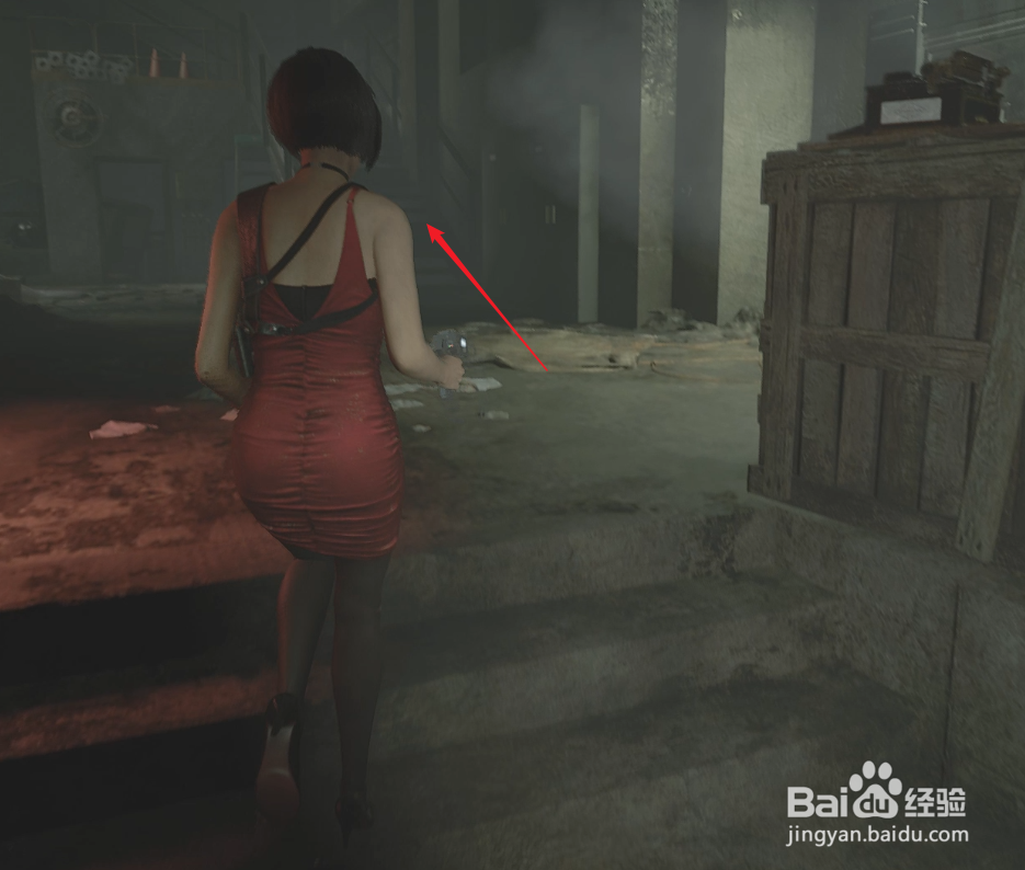 生化2重制版里昂里关攻略43:获得身份识别腕带