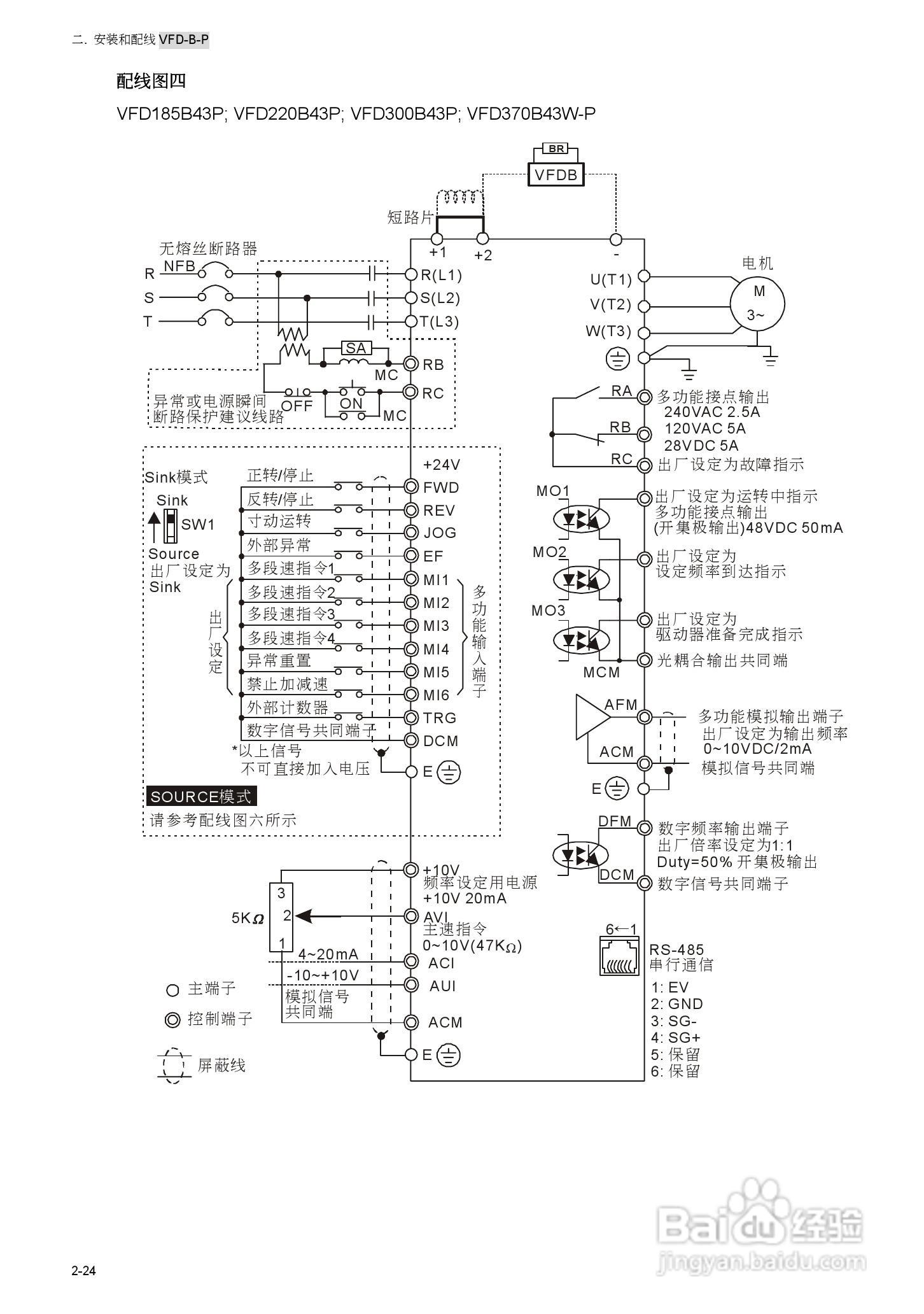 台安VFD450B43W-P变频器使用手册:[5]