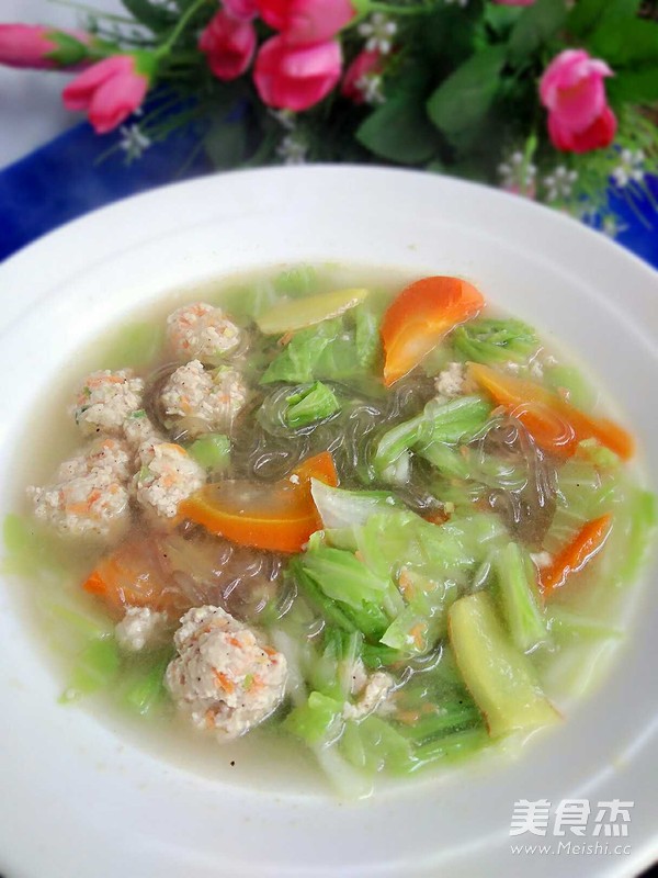 肉丸粉丝汤的做法