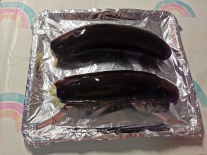 健康养生佳品烤茄子的做法