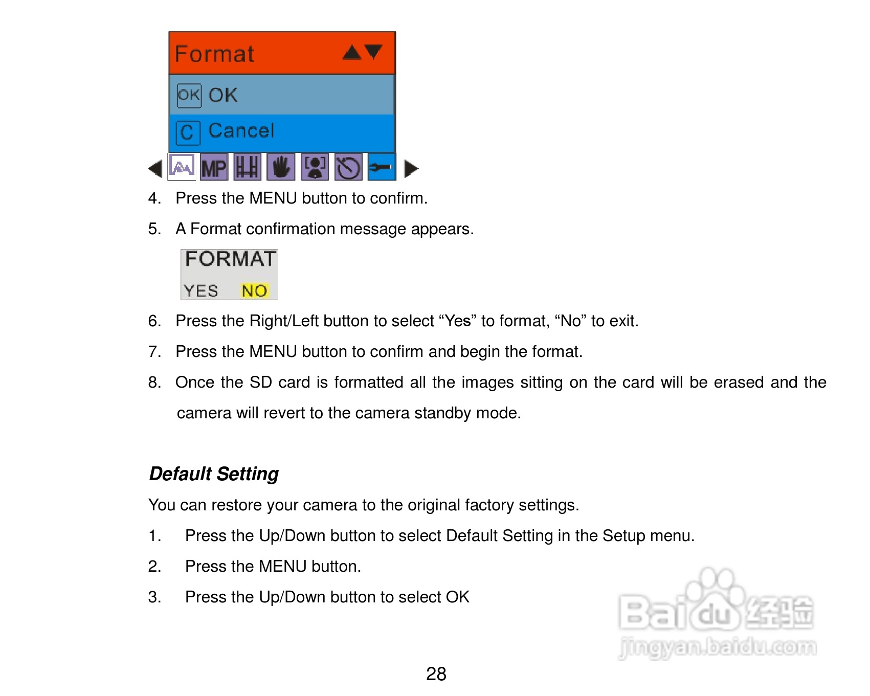 威达ViviCam X024数码相机使用说明书:[3]