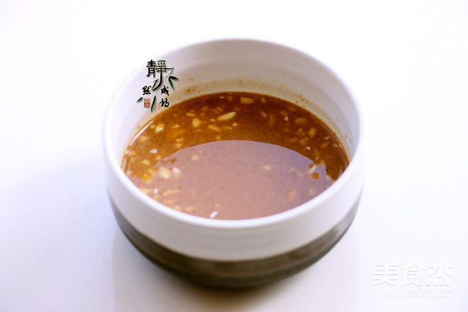 香醋麻酱汁油麦菜