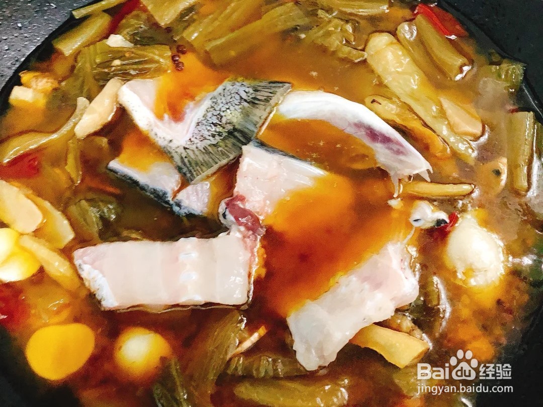 酸菜鱼的做法