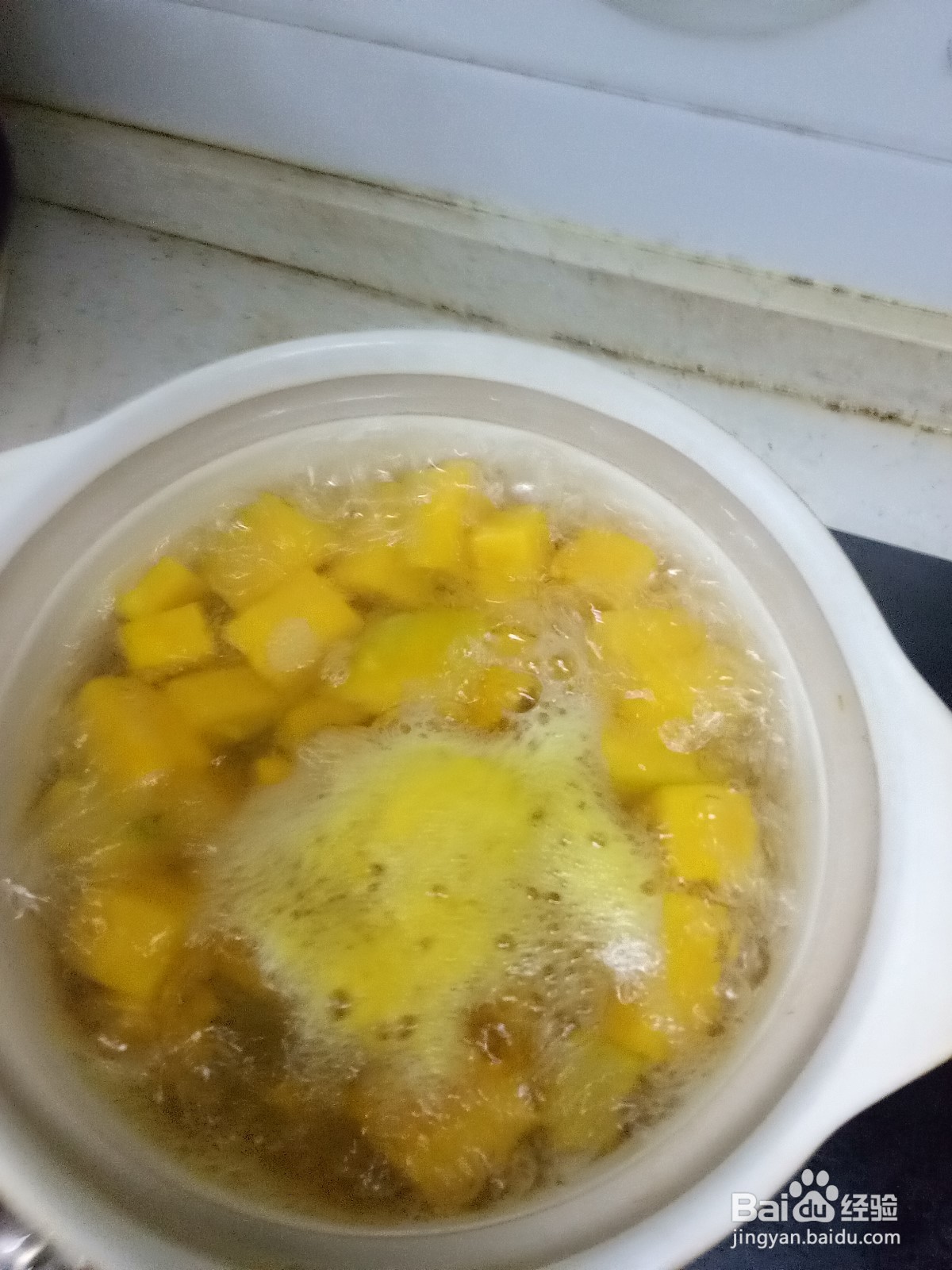 南瓜燕麦汤圆粥