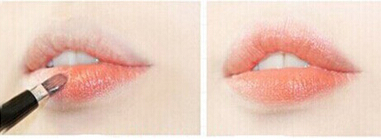 金棕色柔媚蜜桃妆