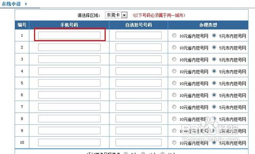 怎么申请手机短号