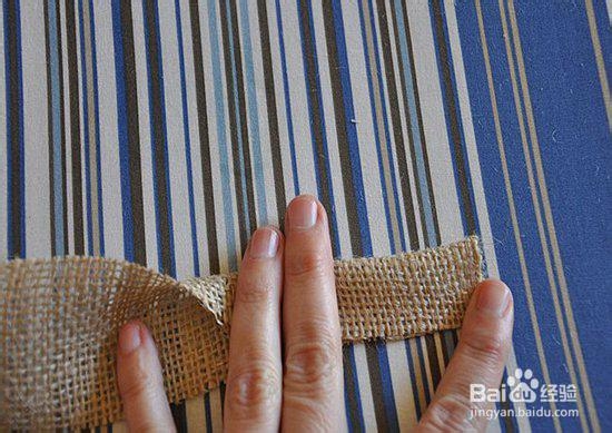 手工艺-用麻布diy时尚个性的田园风漂亮