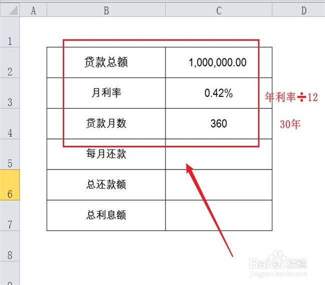买房贷款30年的利息怎么算