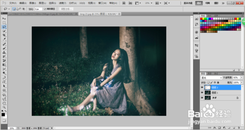 ps怎么调局部明暗