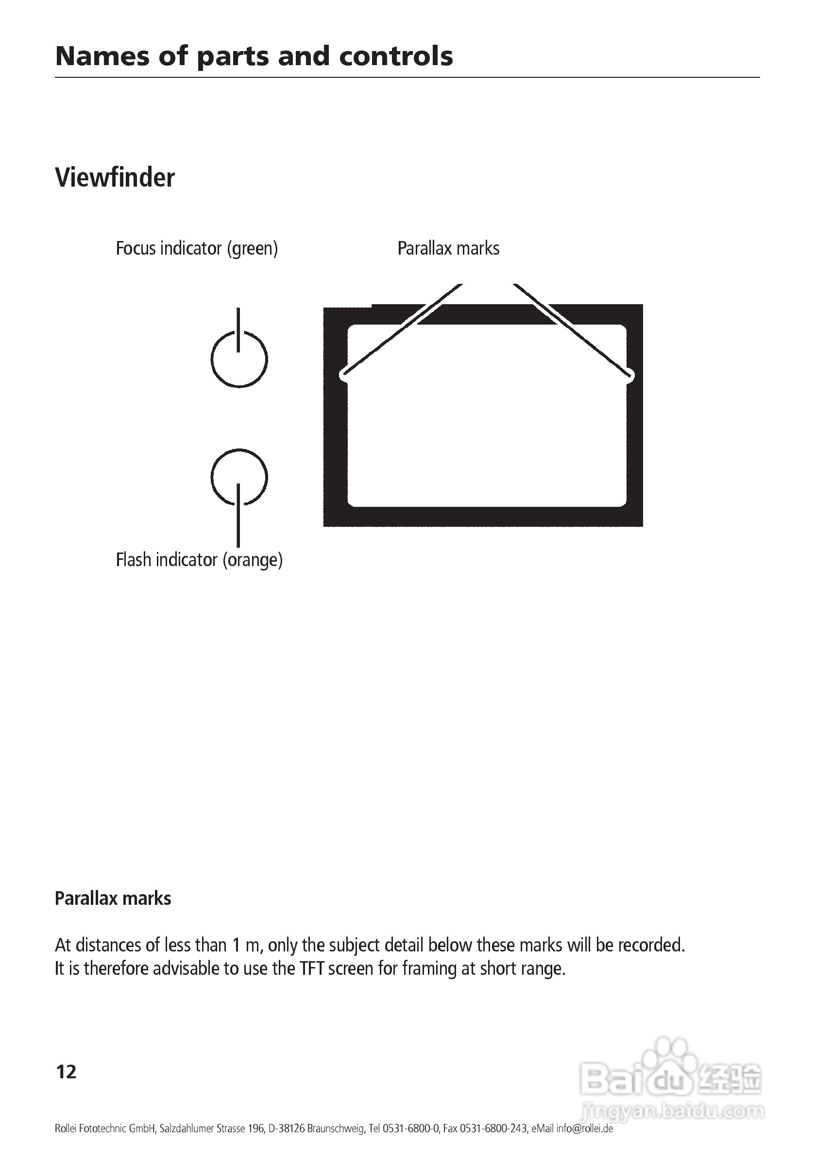 Rollei d41 com型数码相机说明书:[2]
