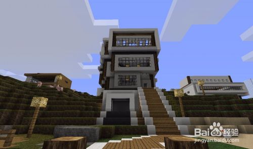 我的世界房子设计图教程 百度经验
