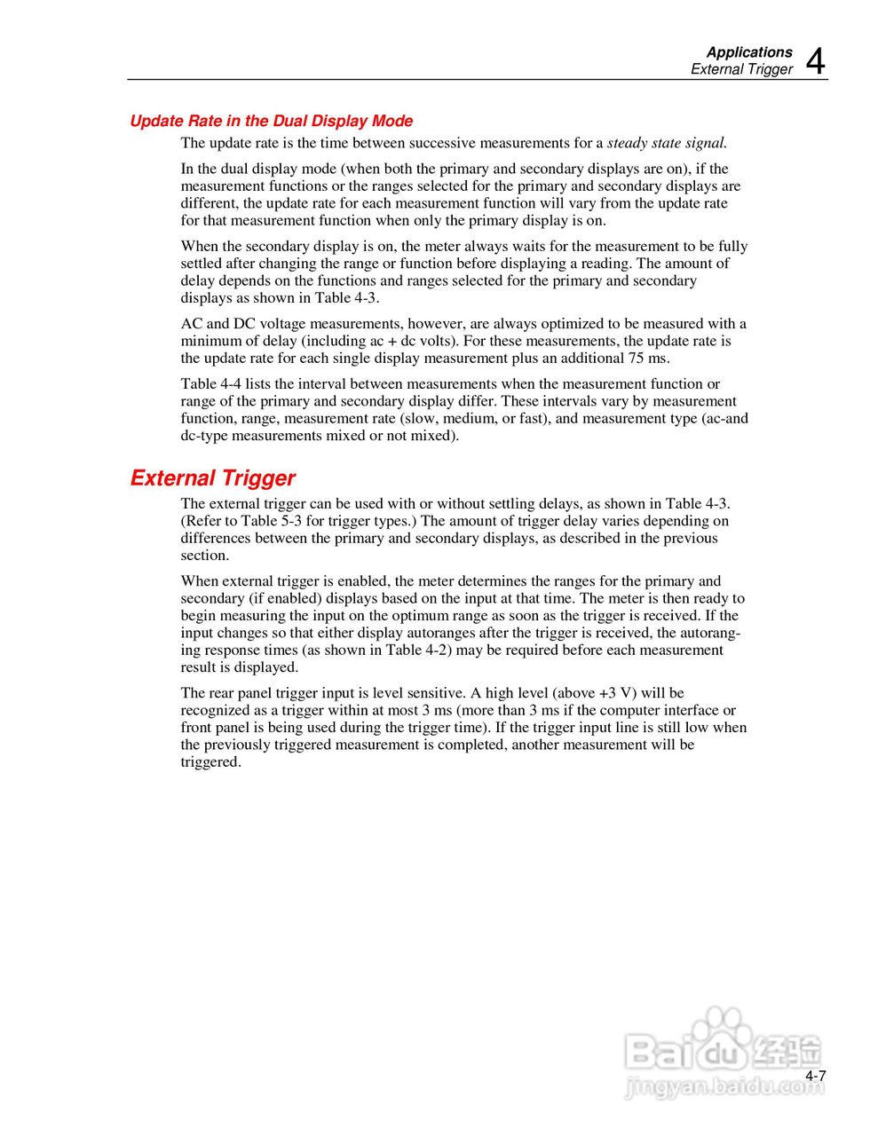 福禄克Fluke45万用表说明书:[6]