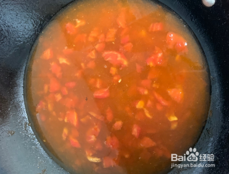 家庭自制番茄鸡肉丸子汤