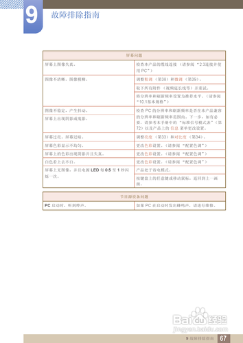 【说明书】三星S27B350F液晶显示器(四)
