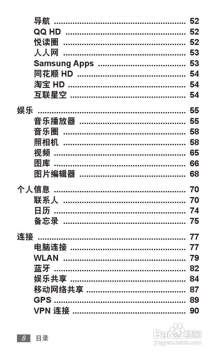 三星SCH-P739手机使用说明书:[1]