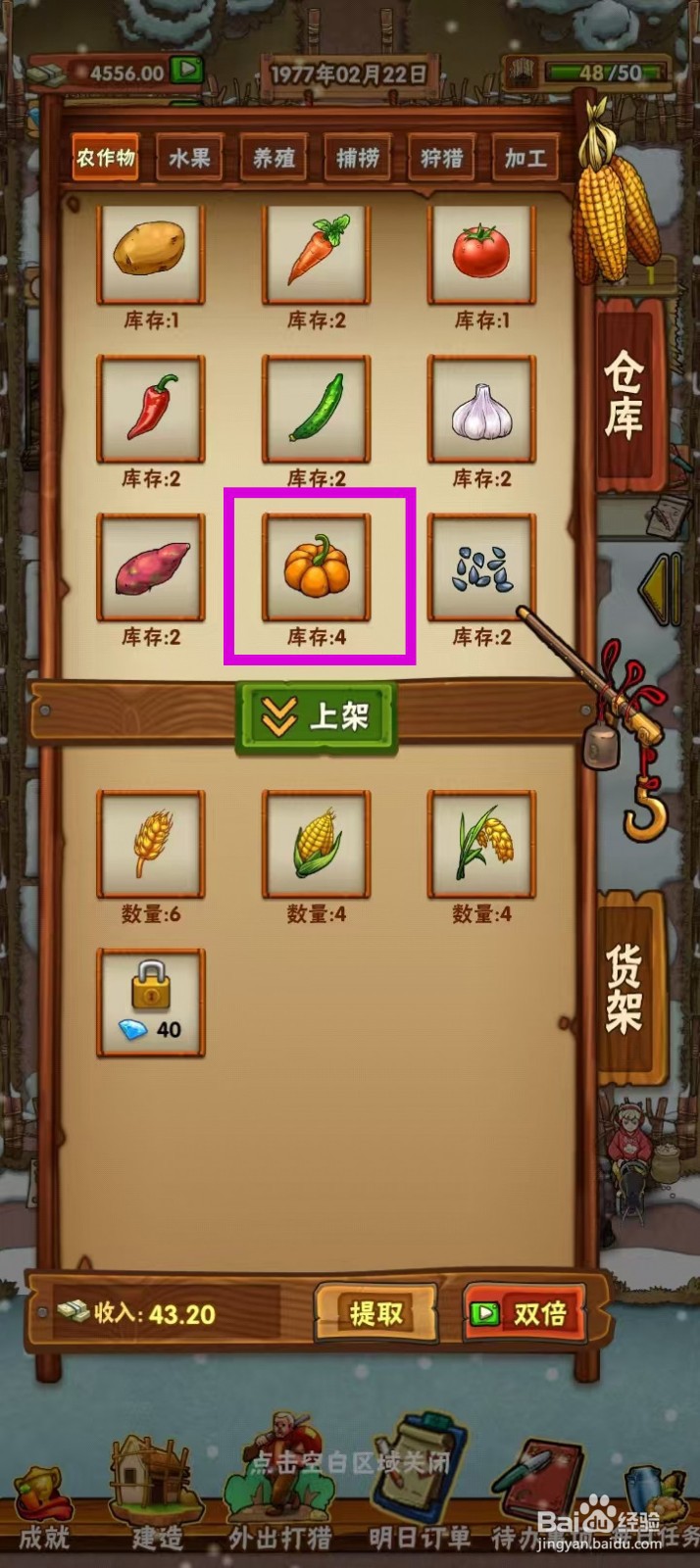 外婆的小农院如何在地摊上架南瓜