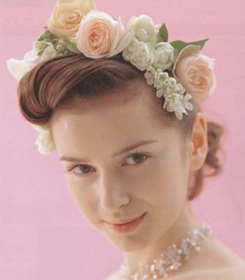 怎样打造优雅的欧式新娘发型