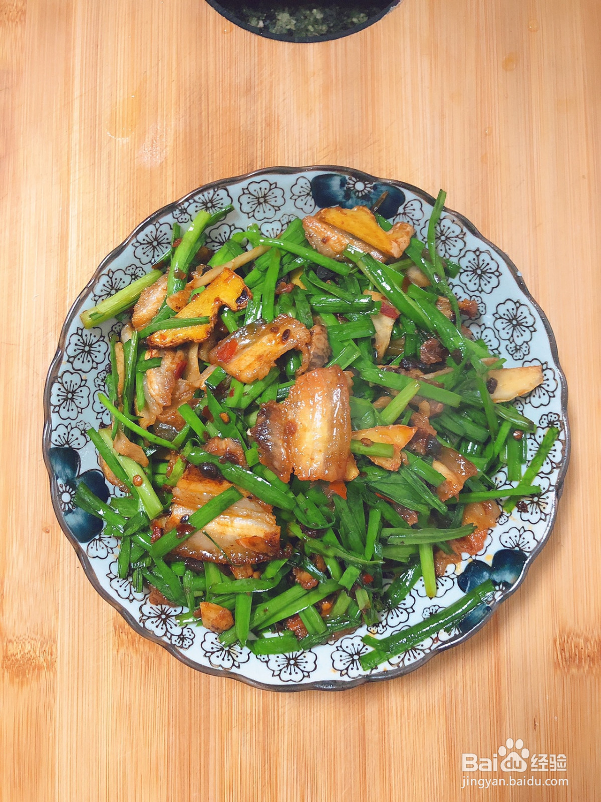 韭菜回锅肉的做法