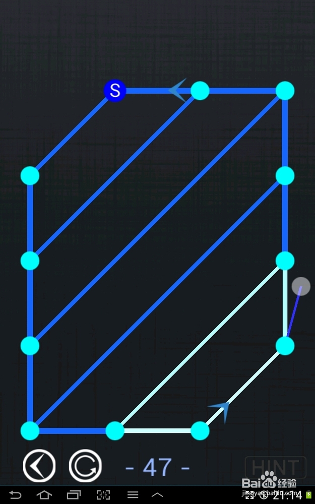 一笔画blue world全部攻略：[10]第46～50关