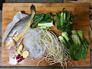 银丝黄花鱼的做法