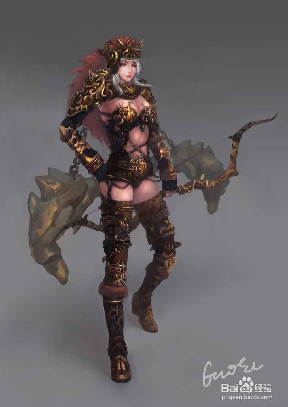 角色原画教程之如何画人物