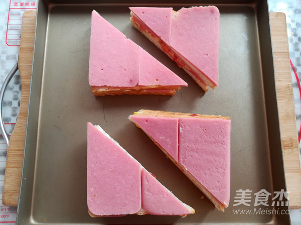 番茄鸡蛋三明治