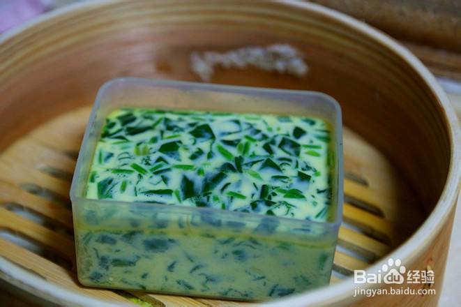 菠菜鸡蛋糕的做法