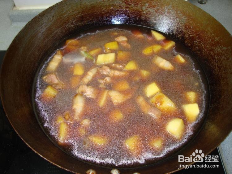 香菇土豆炖肉做法#初冬怎么吃#