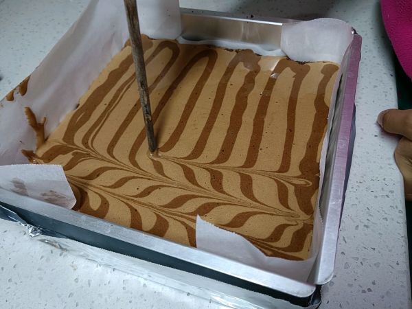 巧克力夹层古早蛋糕