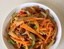胡萝卜炒肉丝的益处