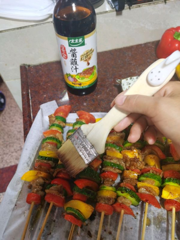 韩式鲜蔬烤肉串