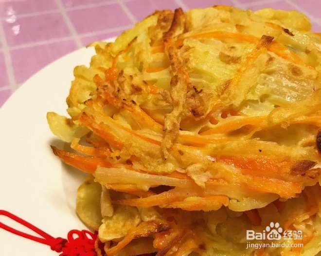 简单好吃土豆丝饼