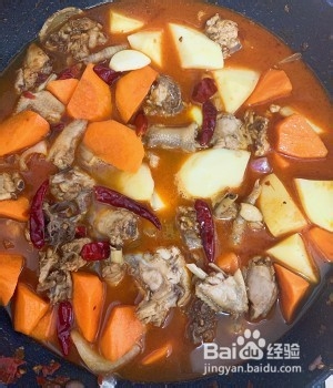 家常菜(火锅鸡)的做法