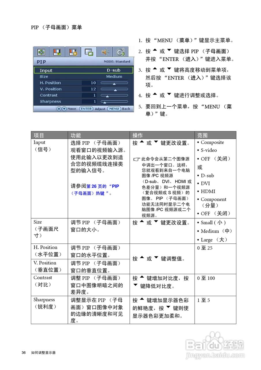 明基FP241VW液晶显示器使用说明书:[4]