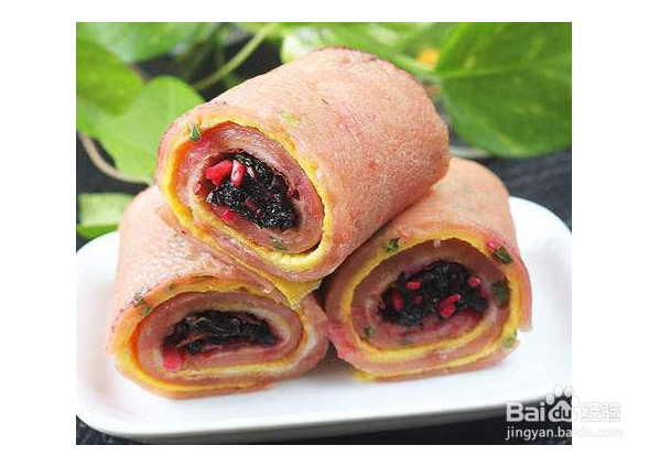 红枣蛋卷饼的做法