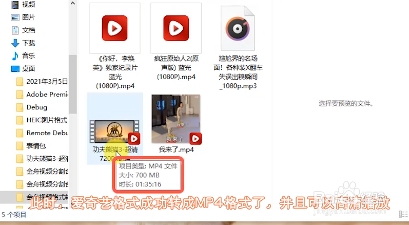 爱奇艺格式视频怎么转成MP4格式?