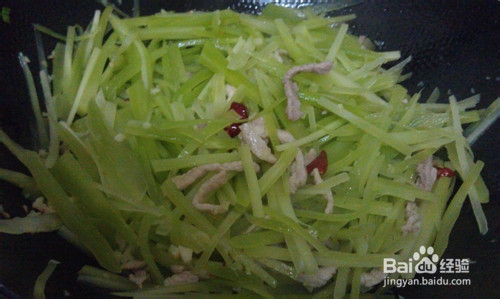 家常菜菜谱12：莴笋炒肉